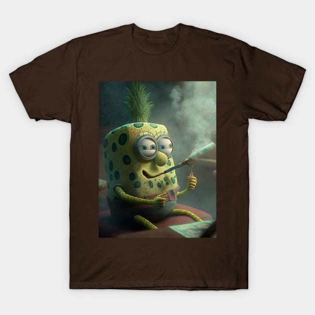 bob smoking weed T-Shirt by PicRidez